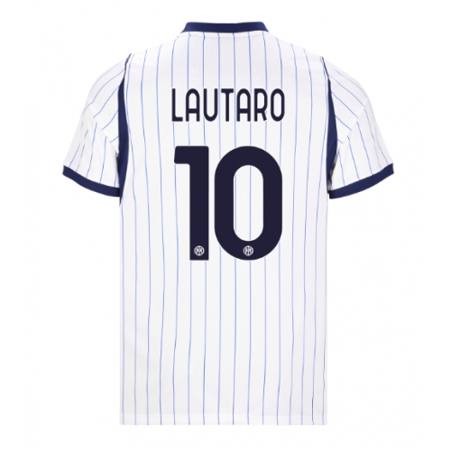 Billige Fotballdrakt Inter Milan Lautaro Martinez #10 Replika Bortedrakt 2026-27 Kortermet Billige Fotballdrakt Inter Milan Lautaro Martinez #10 Replika Bortedrakt 2026-27 Kortermet